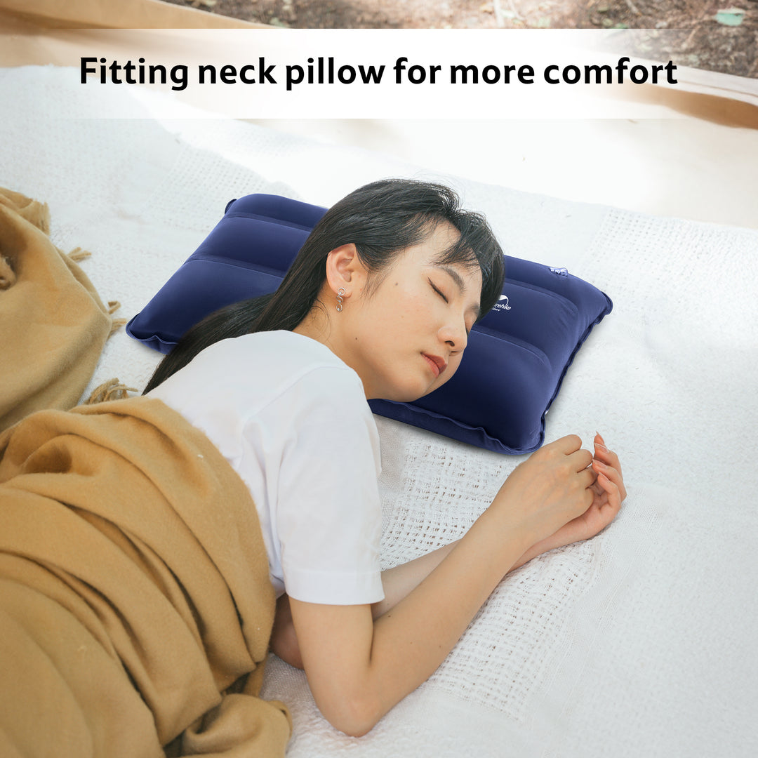 Exterior Square Inflatable Aircraft Pillow