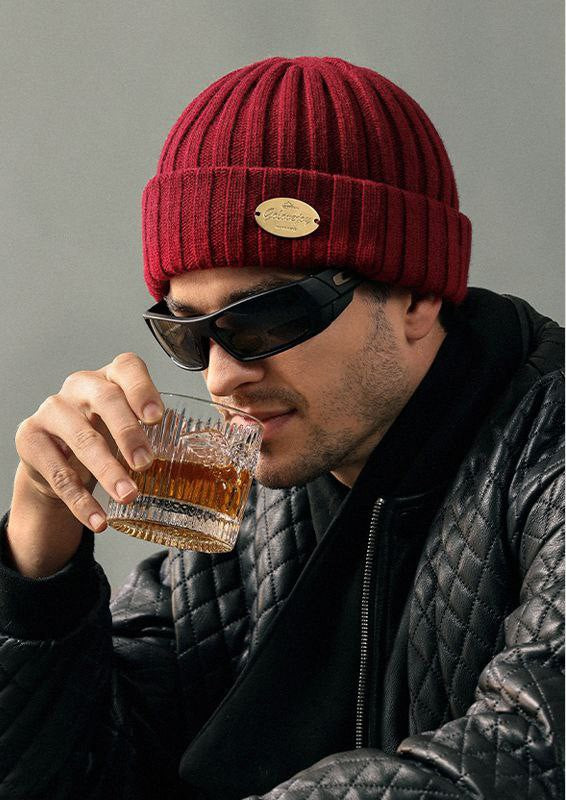 বাইরে ভ্রমণের জন্য সুতির ঘন উষ্ণ উলের ঠান্ডা টুপি