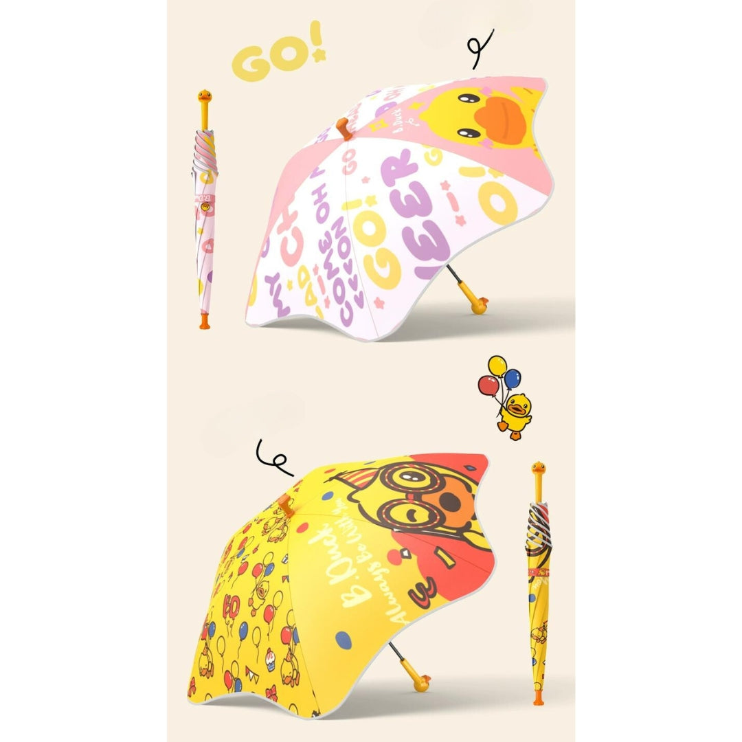 Baby Duck kids umbrella, long-handled umbrella