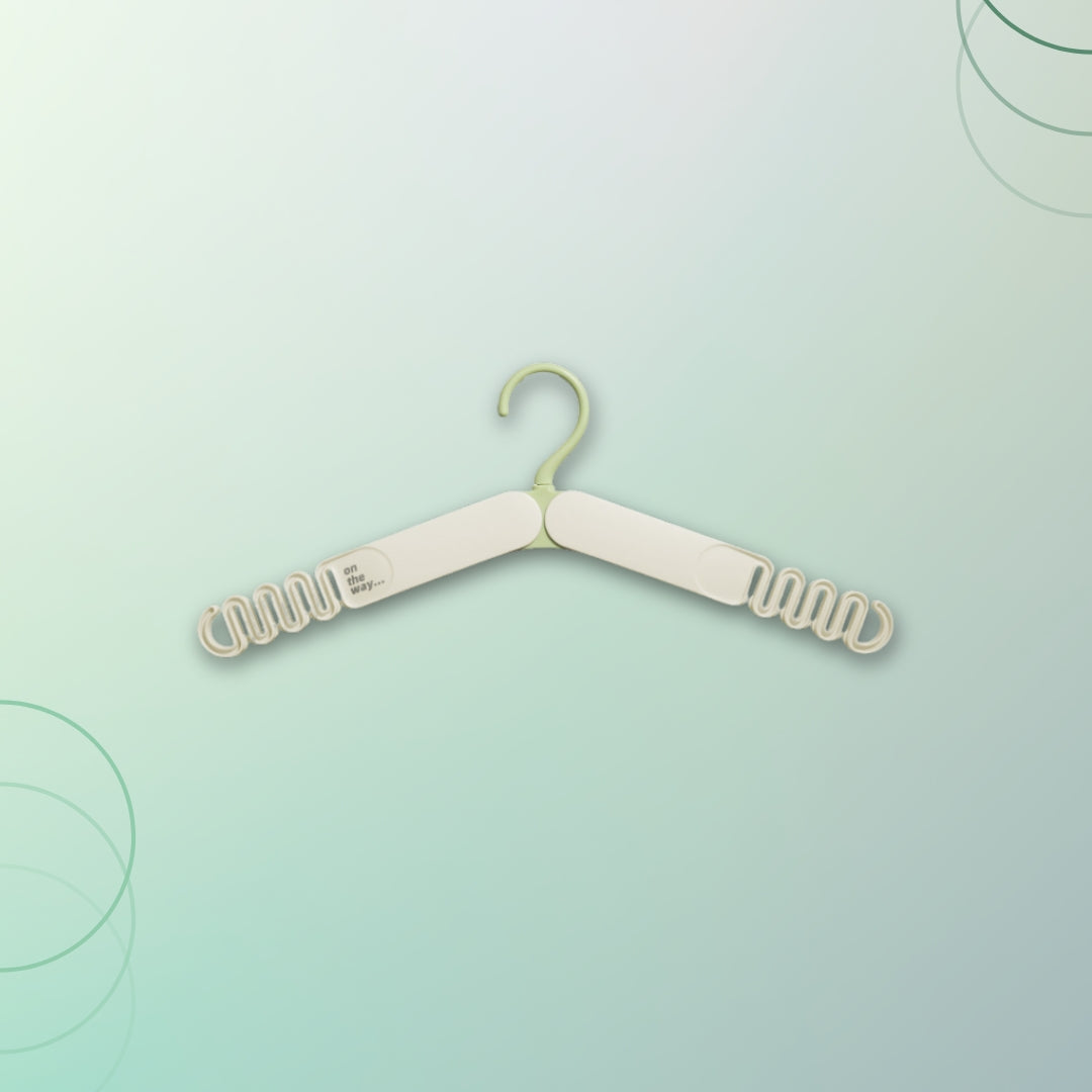 Portable Multifunctional Folding Clothes Hanger for Travel