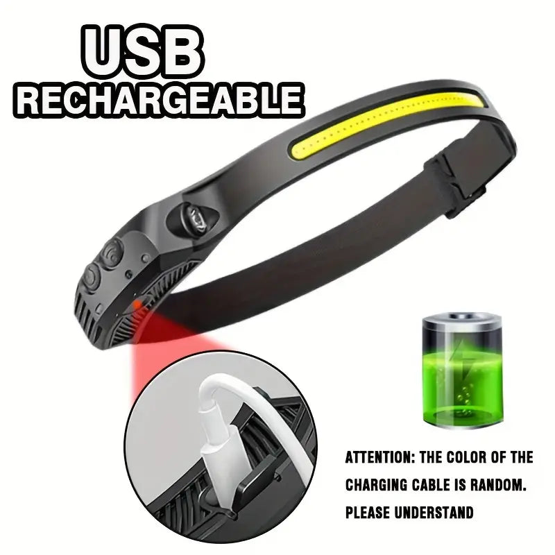 স্মাইল শার্ক আউটডোর সিঙ্গেল স্ট্রাইপ ব্রাইট এলইডি পেট্রোল সার্চ হেডলাইট