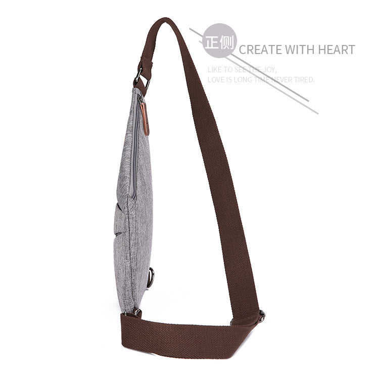 Mens Outdoor Crossbody Anti-theft Splash-proof Shoulder Bag