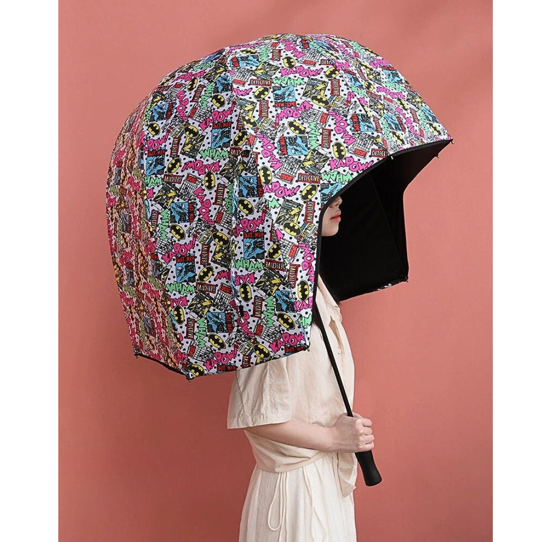 Helmet Shape umbrellas, UV and rain hats