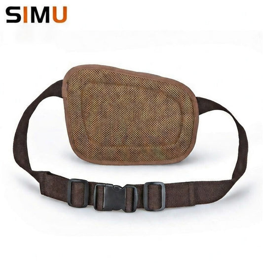 Outdoor Canvas Waist Bag with Bottle Holder Running Cycling Crossbody