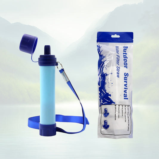 ক্যাম্পিং এবং ট্রেকিংয়ের জন্য পোর্টেবল মাল্টি-ফাংশন স্ট্র ফিল্টার সিস্টেম