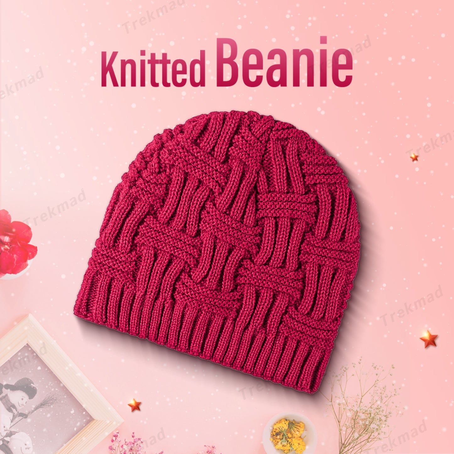 Winter Velvet unisex ear protection outdoor beanie