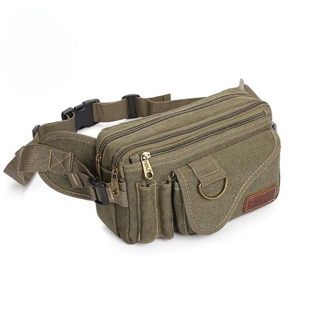 Multi-function everyday waist bag for travel and hiking