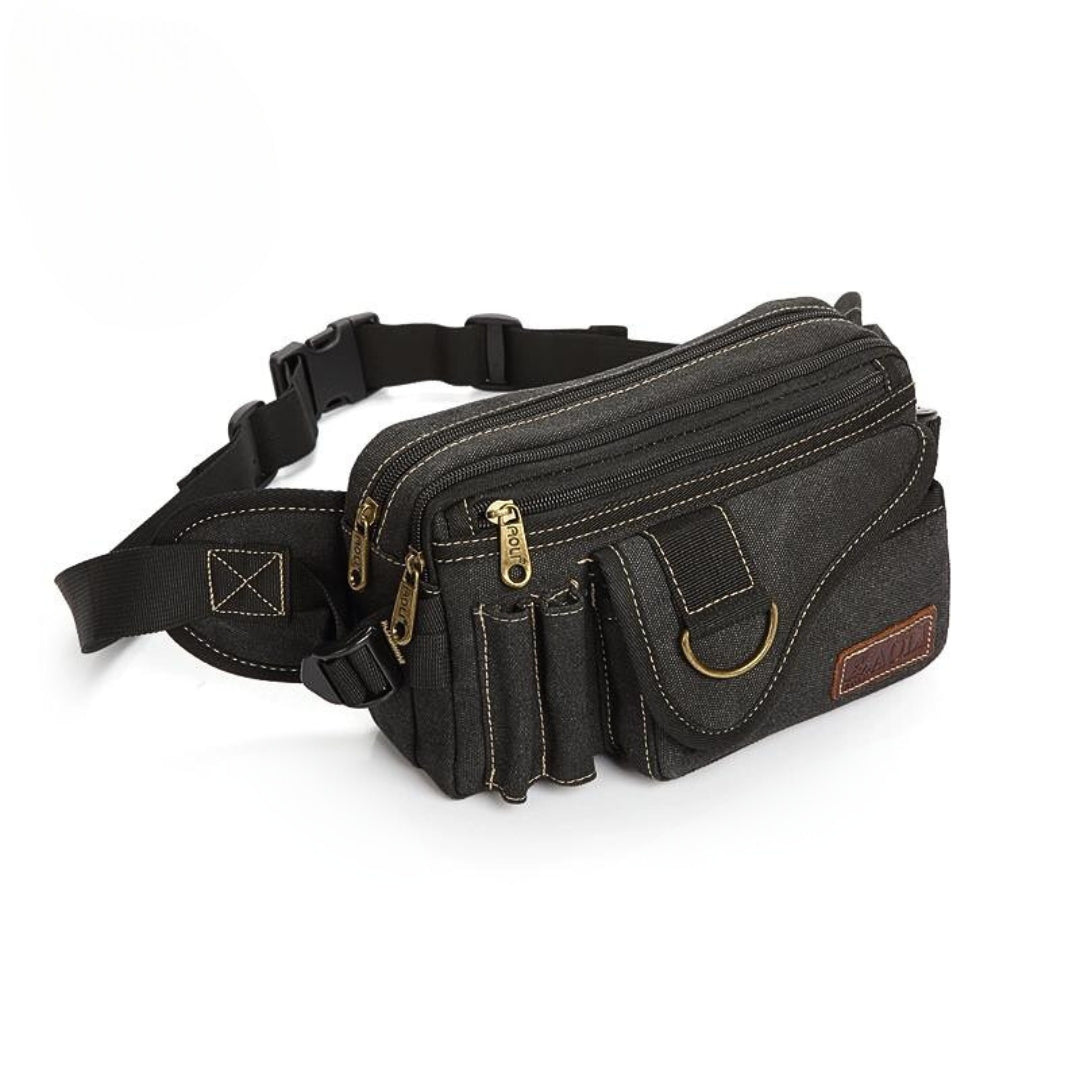 Multi-function everyday waist bag for travel and hiking