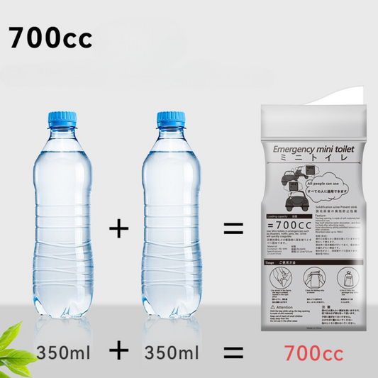 5pc Disposable emergency urine bag