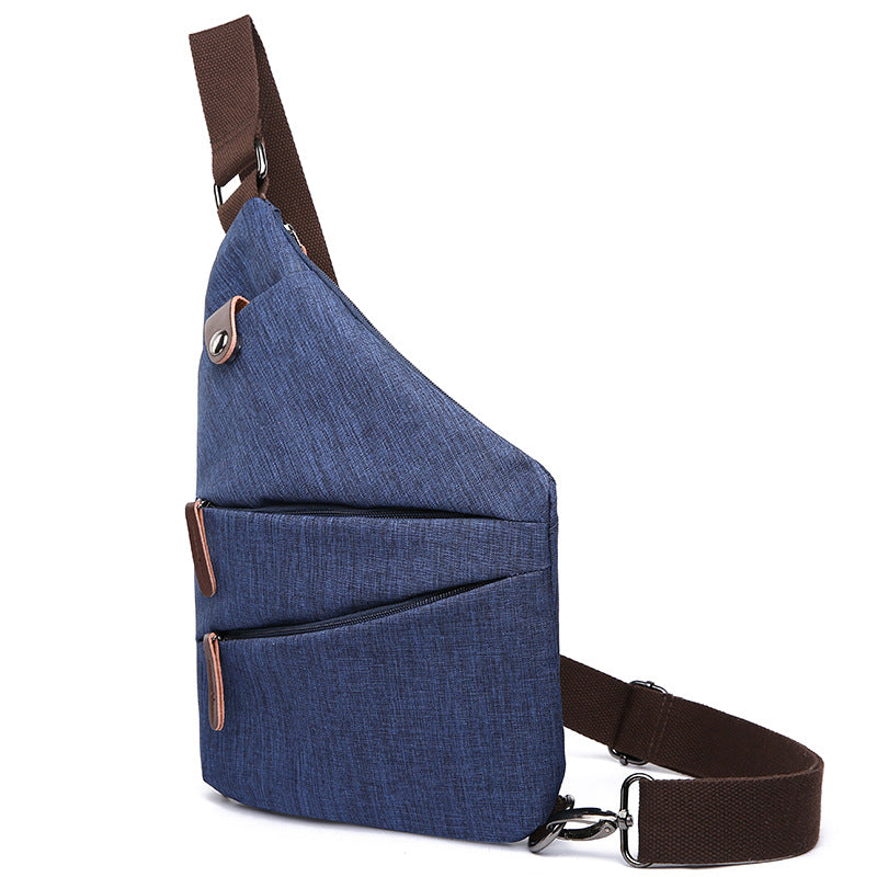Mens Outdoor Crossbody Anti-theft Splash-proof Shoulder Bag