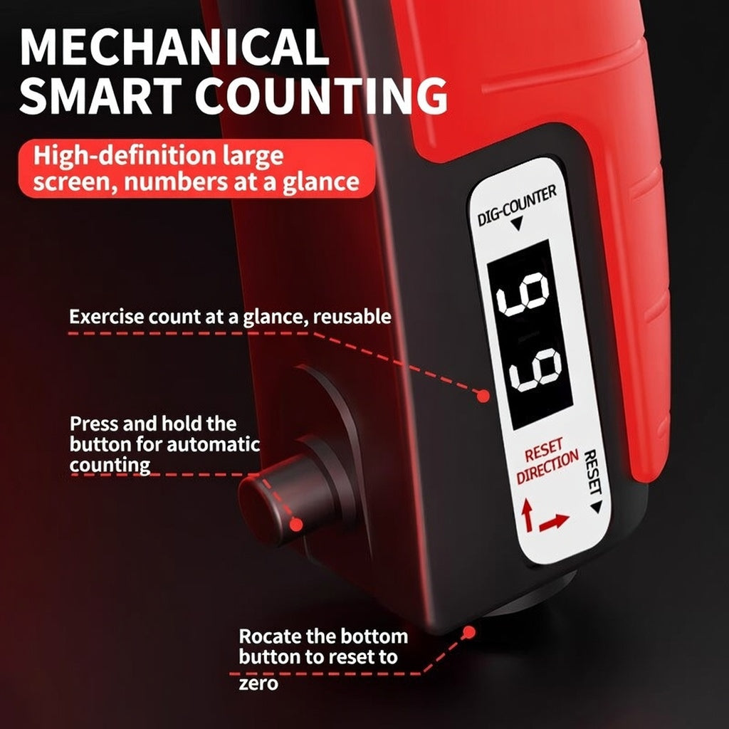 Adjustable Heavy Duty Hand Grip Strengthener with Digital Counter