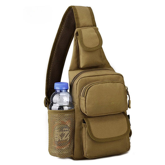 Multifunctional outdoor tactical shoulder bag with adjustable strap