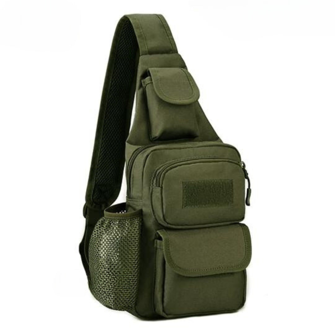 Multifunctional outdoor tactical shoulder bag with adjustable strap