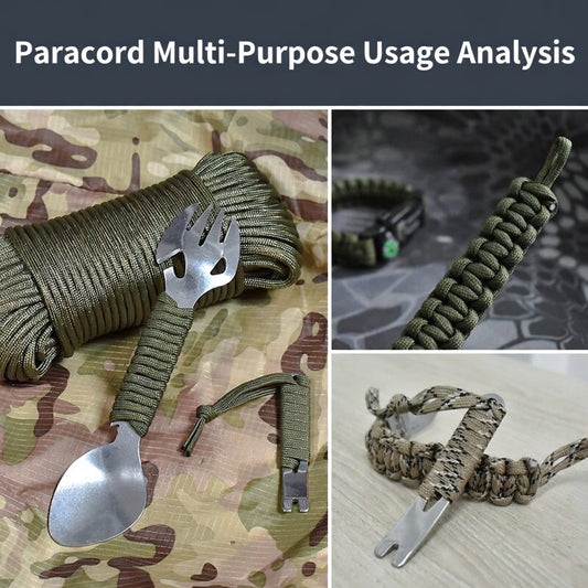 650 Military 10 Core Paracord Rope Outdoor Survival Camping Bundle