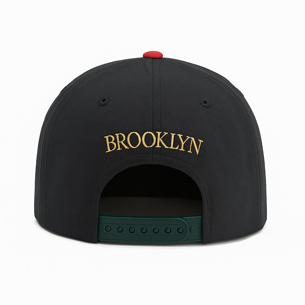 Premium Embroidered Snapback Hat with Bold Logo