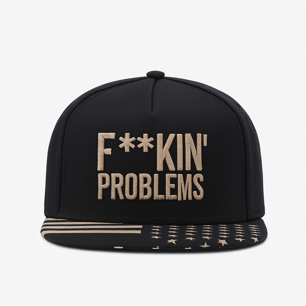 Modern Streetwear with Embordered Snapback Cap