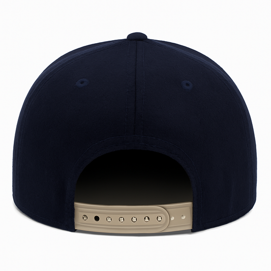 ফ্ল্যাট ভিজার প্যাচ এবং এমব্রয়ডারি স্ন্যাপব্যাক টুপি