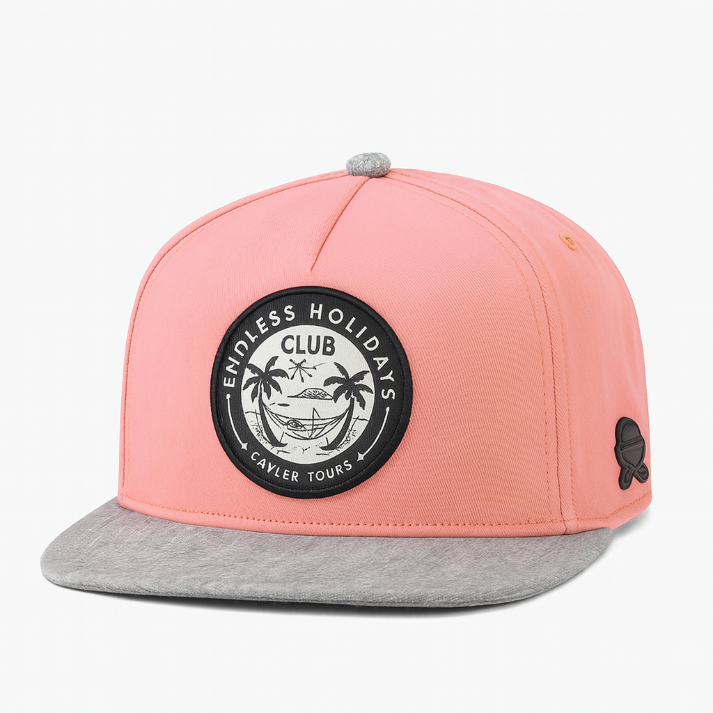 Trendy Modern Snapback Cap with Front Embroidery