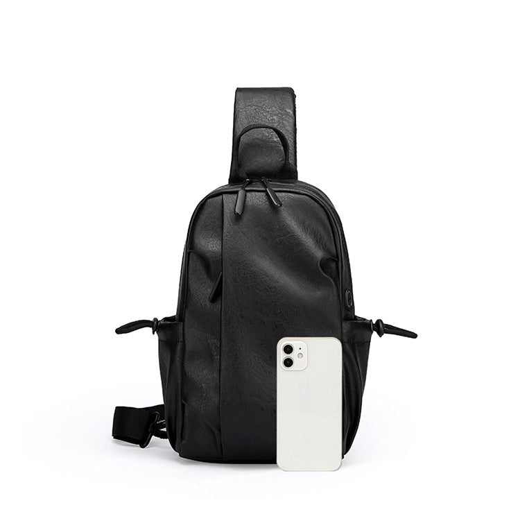 Trendy Waterproof Men’s Chest Crossbody Bag Travel Shoulder Pack
