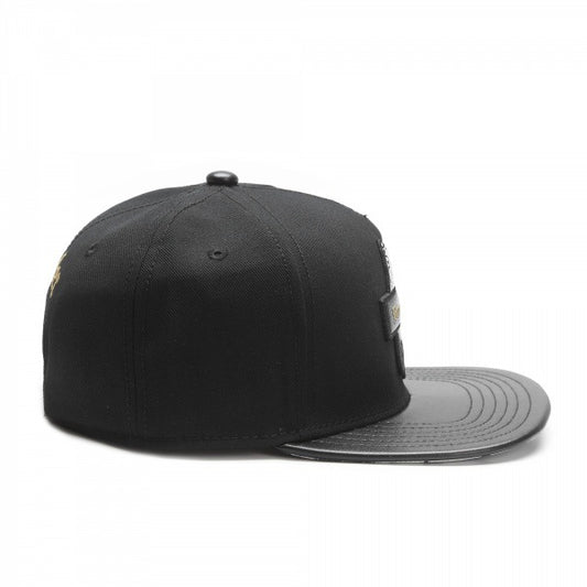 Black Hip Hop Flat Brim adjustable Snapback Hat