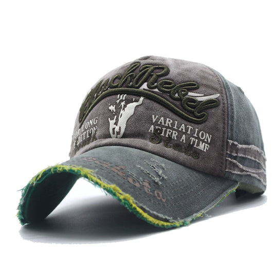 গ্রীষ্মের ক্যাজুয়াল ওয়াশড ডেনিম ক্যাপ