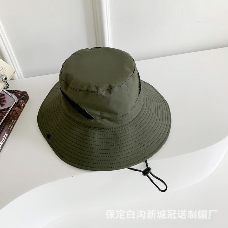 Summer quick-drying breathable outdoor travel bucket hat