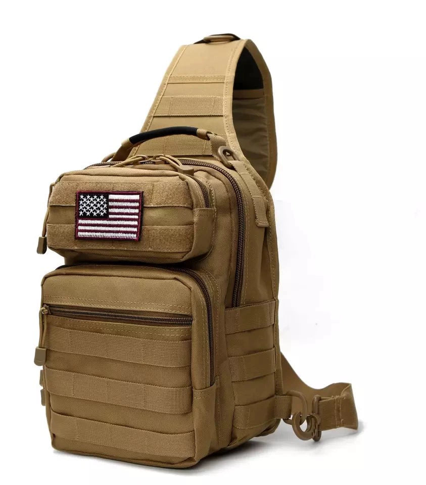 Large-Capacity Chest bag Military tactical shoulder Messenger bag