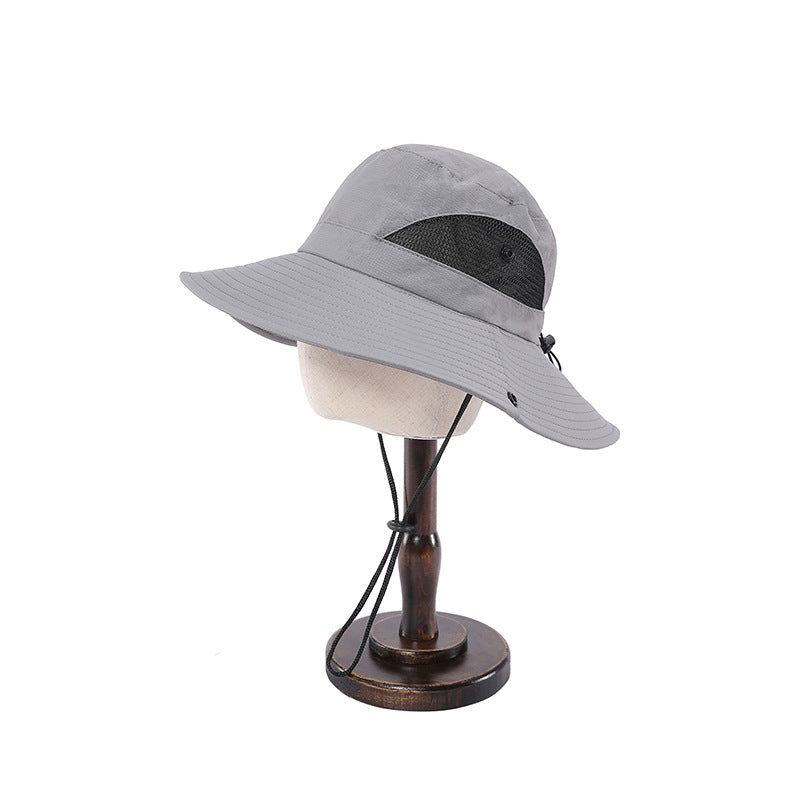 Summer quick-drying breathable outdoor travel bucket hat