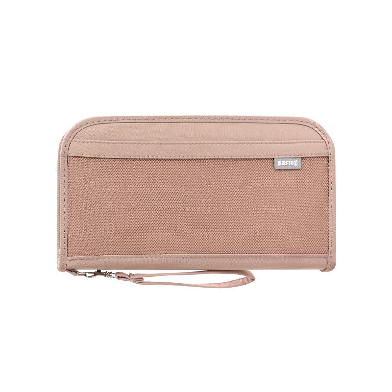 Travel Portable Anti-Theft Passport Bag with Coin & Document Holder