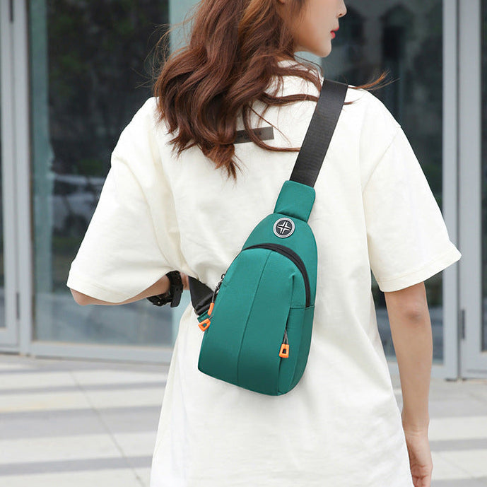 Oxford Crossbody Chest Shoulder Splash-proof Outdoor Sports Bag