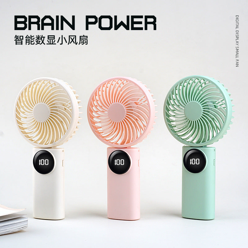 ইন্টেলিজেন্ট ৫-স্পিড ডিজিটাল ডিসপ্লে মিনি ফ্যান