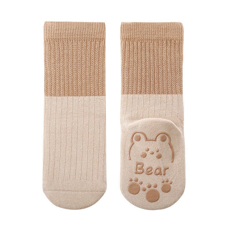 Double Layer Children's Winter Non-slip Padded Floor Socks