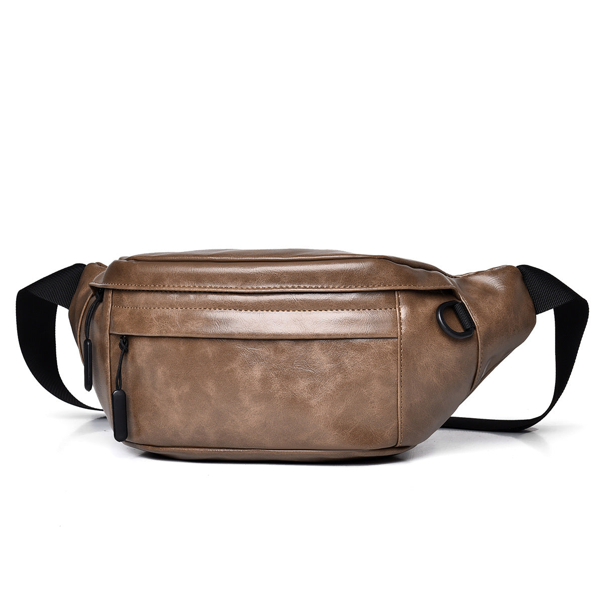 Mens Casual Waist Chest Crossbody Shoulder Bag with Multi-layer Capacity