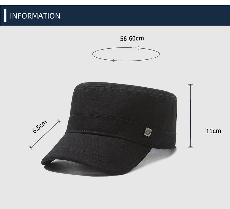 আউটডোর ক্যাজুয়াল ক্যামো প্রিন্টেড ফ্ল্যাট ক্যাডেট ক্যাপ