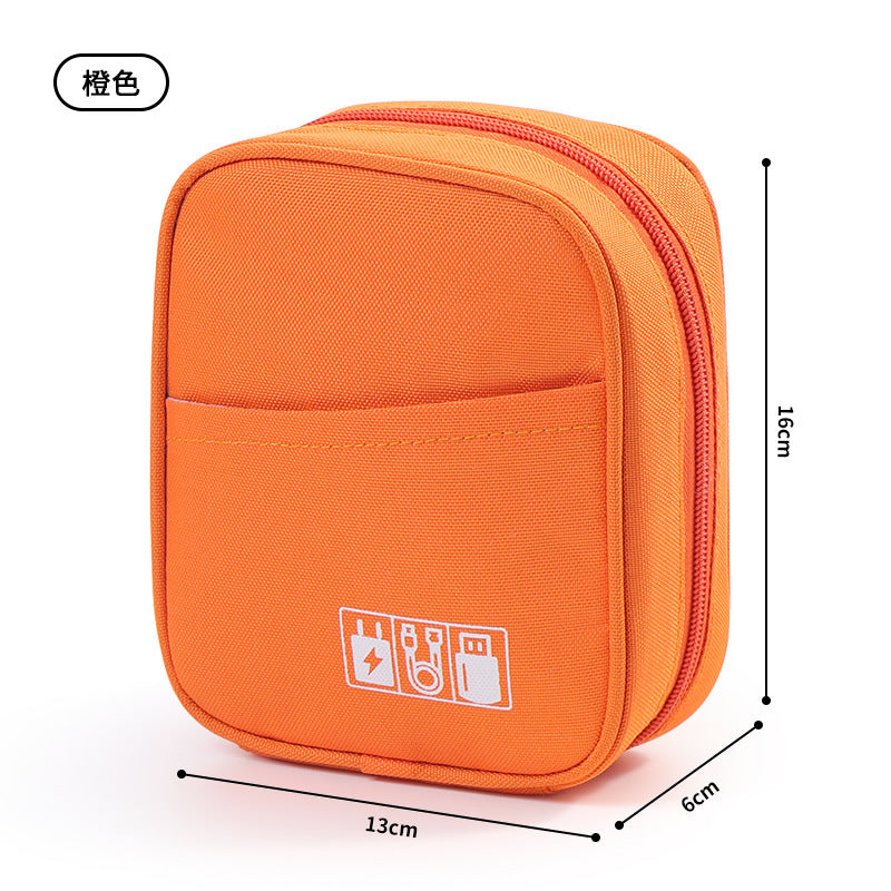 Large capacity shockproof power charger, data cable storage bag