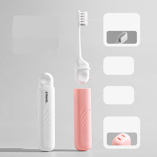 Transmit Foldable Travel Toothbrush Soft Bristles