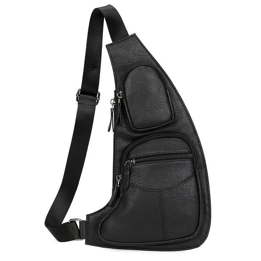 Mens Outdoor Chest Crossbody Anti-theft Shoulder Bag