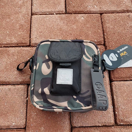 পুরুষ ও মহিলাদের কাঁধের ক্রস-বডি ব্যাগ, ভ্রমণের জন্য বাঞ্জি ছোট বর্গাকার ব্যাগ।