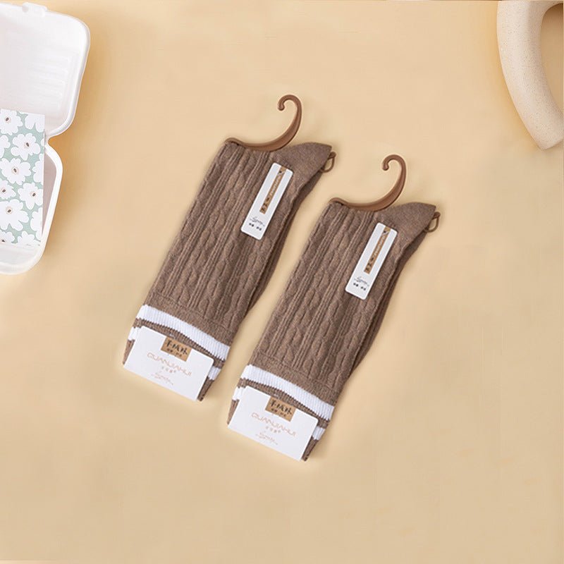 Anti-pilling and Anti-Odor Wool Socks for Autumn & winter
