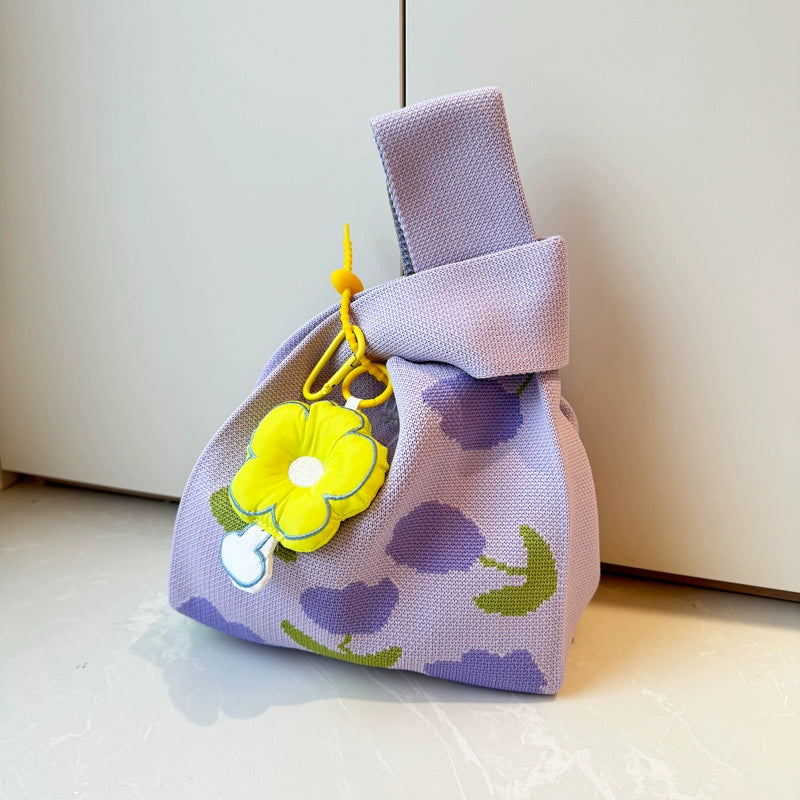 মহিলাদের জন্য বোনা উচ্চ মানের টোট হ্যান্ড ব্যাগ