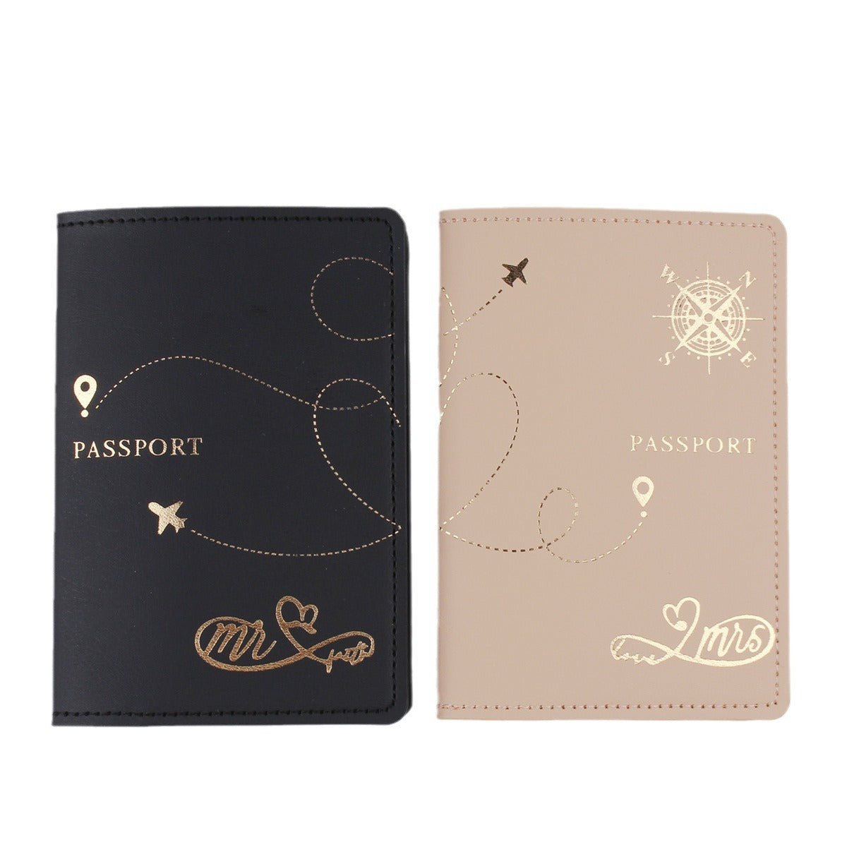 PU leather Travel Passport Cover & Card ID Holder