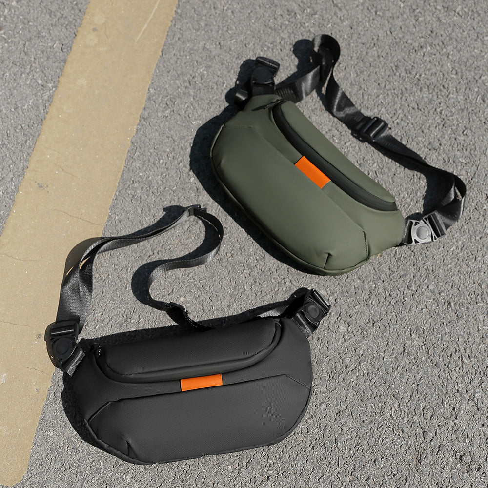 Mens Crossbody Bag Street Fashion Chest Shoulder Bag