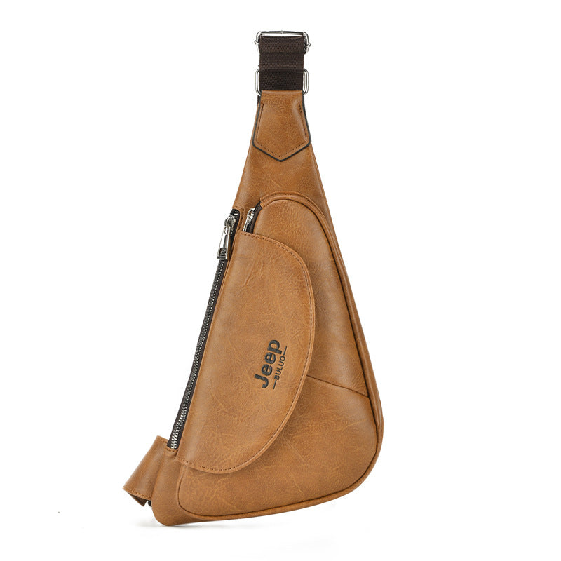 Mens Stylish Crossbody Chest Shoulder Messenger Bag