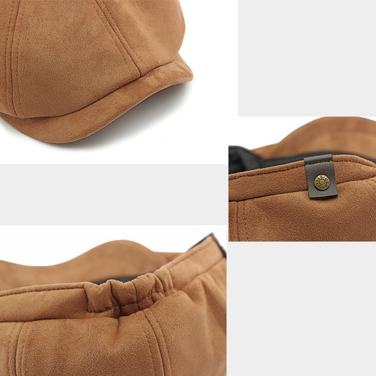 ভিনটেজ নিউজবয় বেরেট টুপি