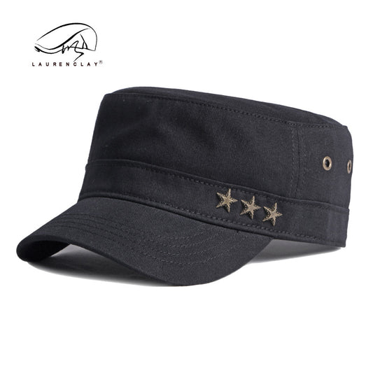 উচ্চমানের ফ্ল্যাট সুতির সানশেড মিলিটারি ক্যাপ