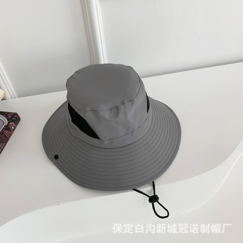 Summer quick-drying breathable outdoor travel bucket hat