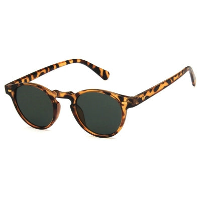 পুরুষ ও মহিলাদের জন্য ক্লাসিক রেট্রো ছোট গোলাকার সানগ্লাস, ছোট ফ্রেমের সানগ্লাস