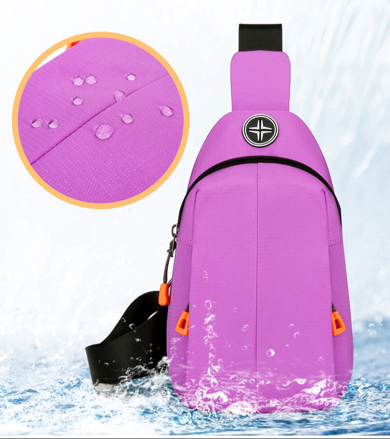 Oxford Crossbody Chest Shoulder Splash-proof Outdoor Sports Bag