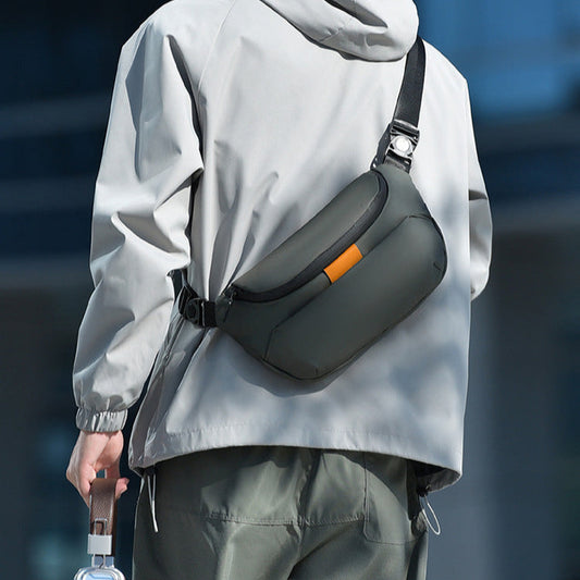 Mens Crossbody Bag Street Fashion Chest Shoulder Bag