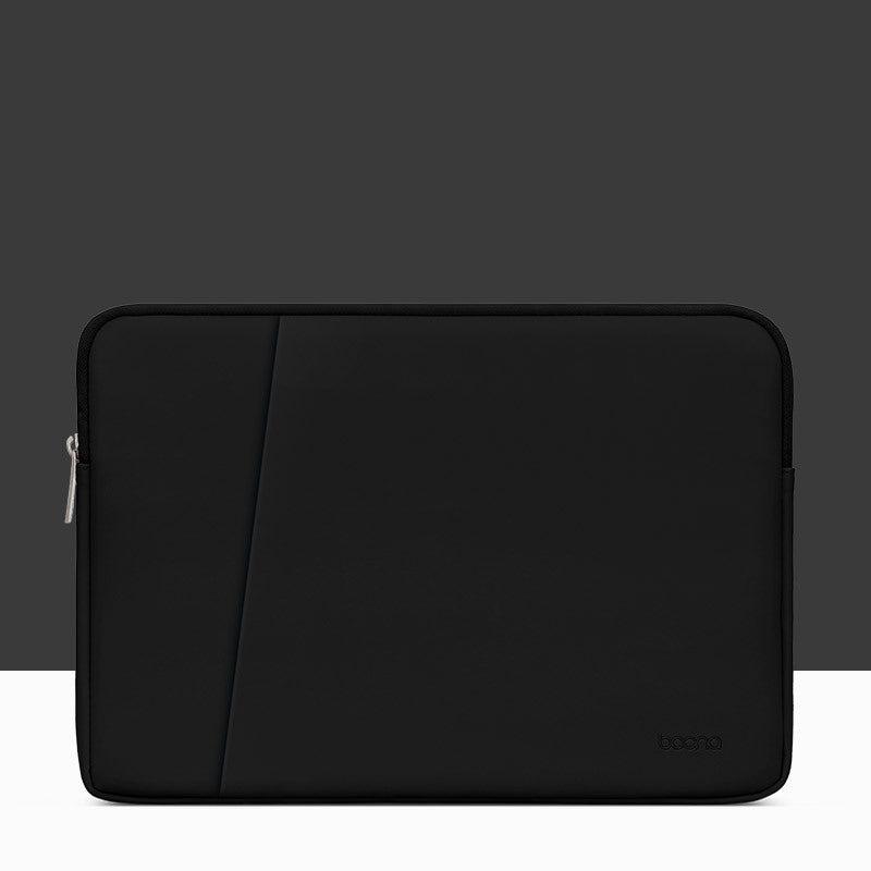 PU Leather 15.6 Inch Laptop Protector Bag for Men and Women